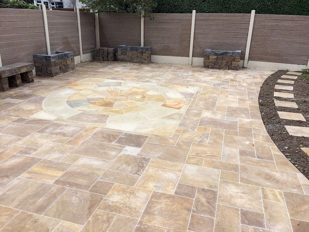 natural limestone paving